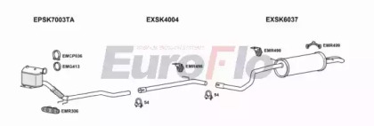 Система выпуска ОГ EuroFlo SKROO19D 6001C